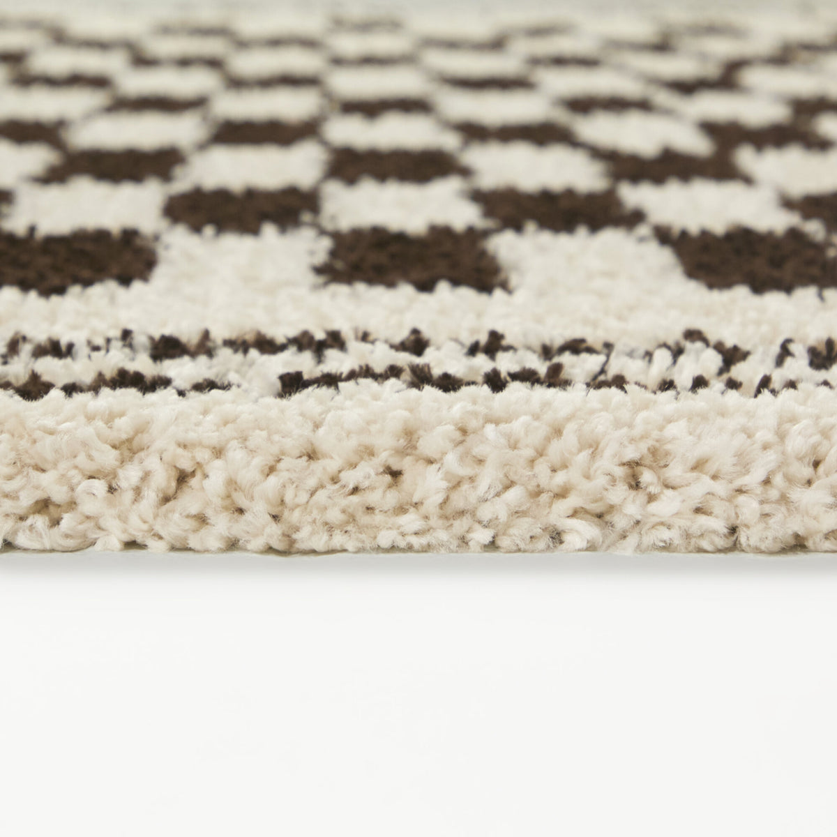 Auden Rustic Checkerboard  Area Rug