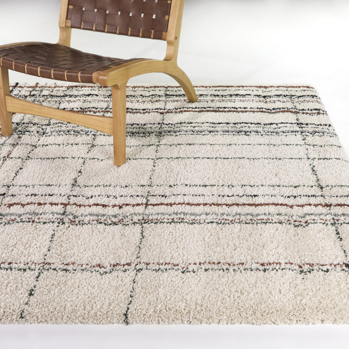 Circe Abstract Striped Area Rug