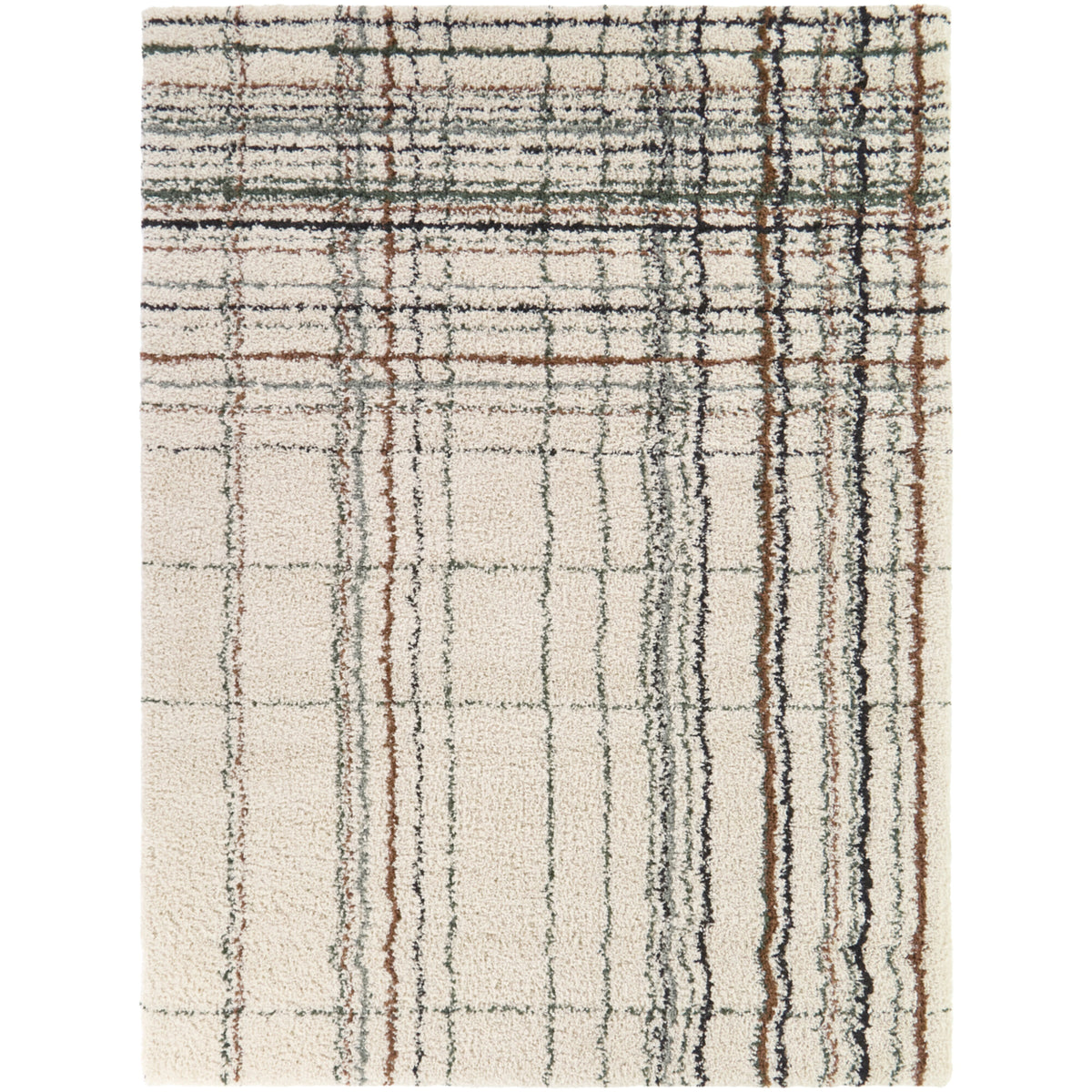 Circe Abstract Striped Area Rug