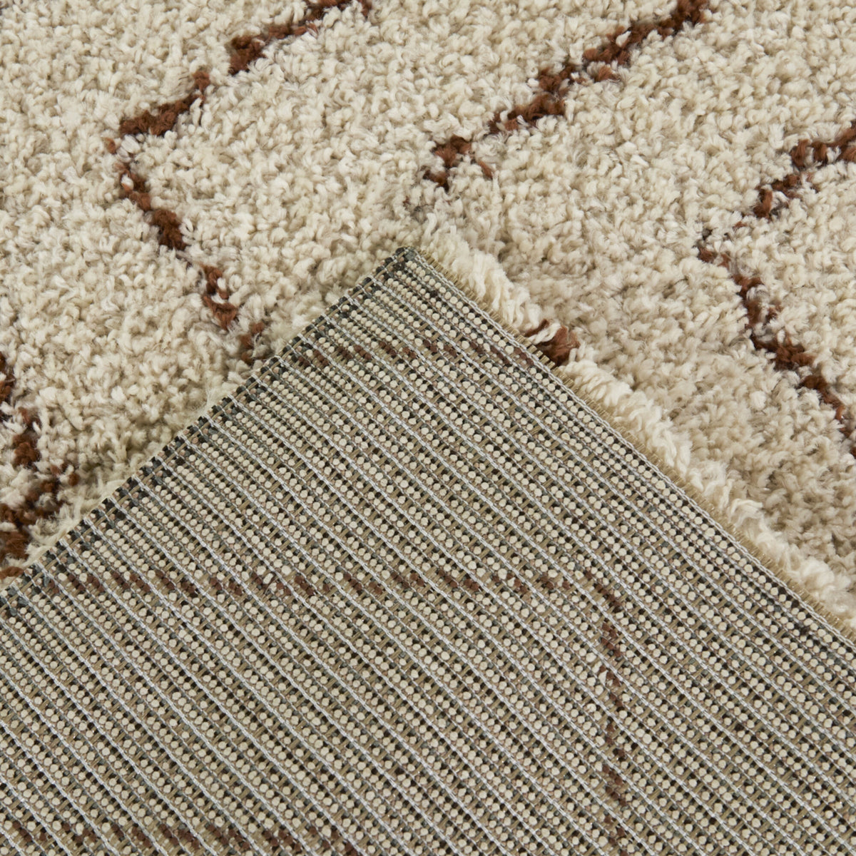 Karr Chevron Shag Area Rug