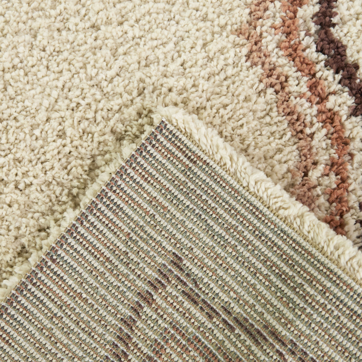 Ashbery Squiggle Border  Area Rug