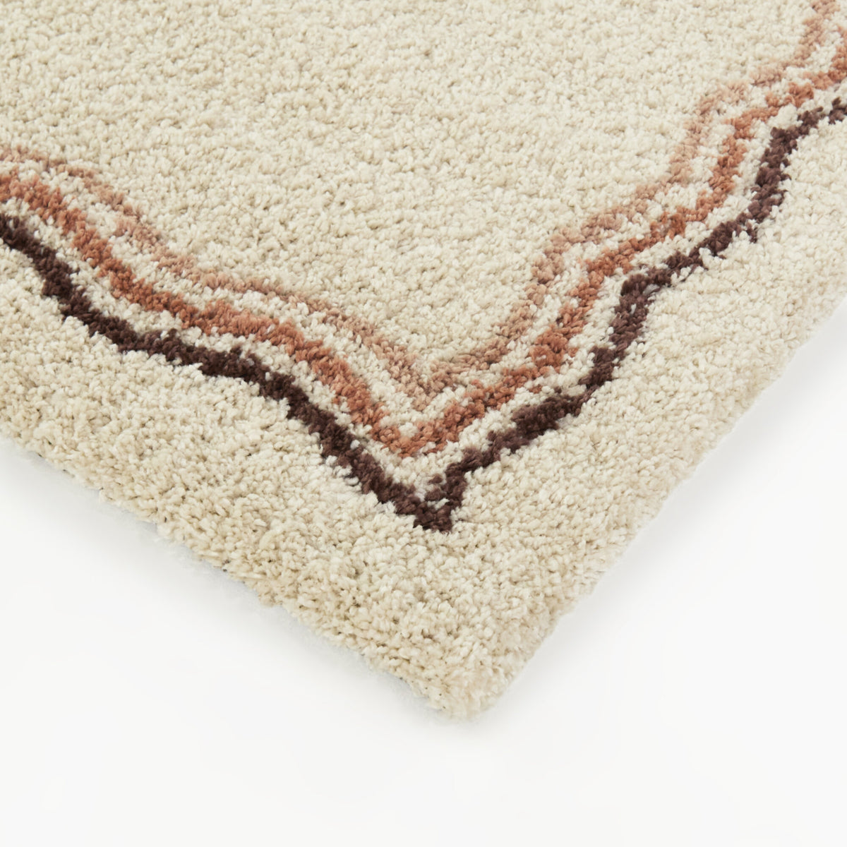 Ashbery Squiggle Border  Area Rug