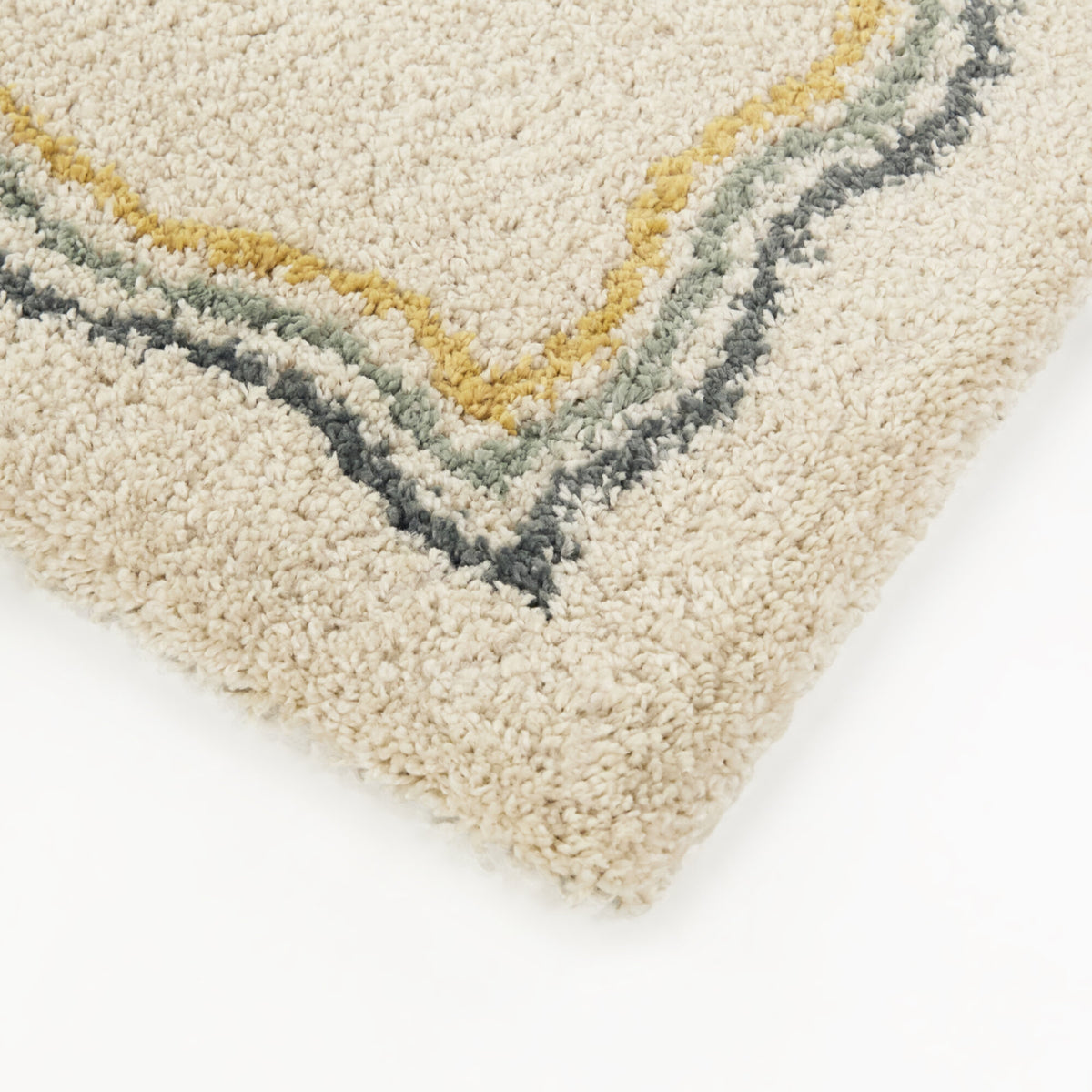 Ashbery Squiggle Border  Area Rug