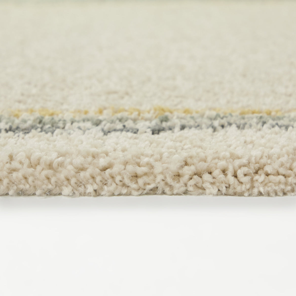 Ashbery Squiggle Border  Area Rug