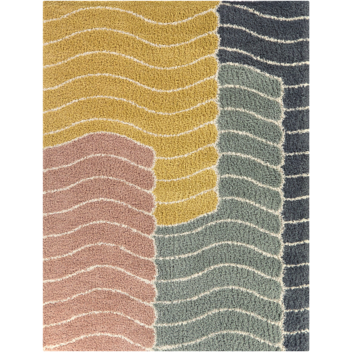Susanna Abstract Shag  Area Rug