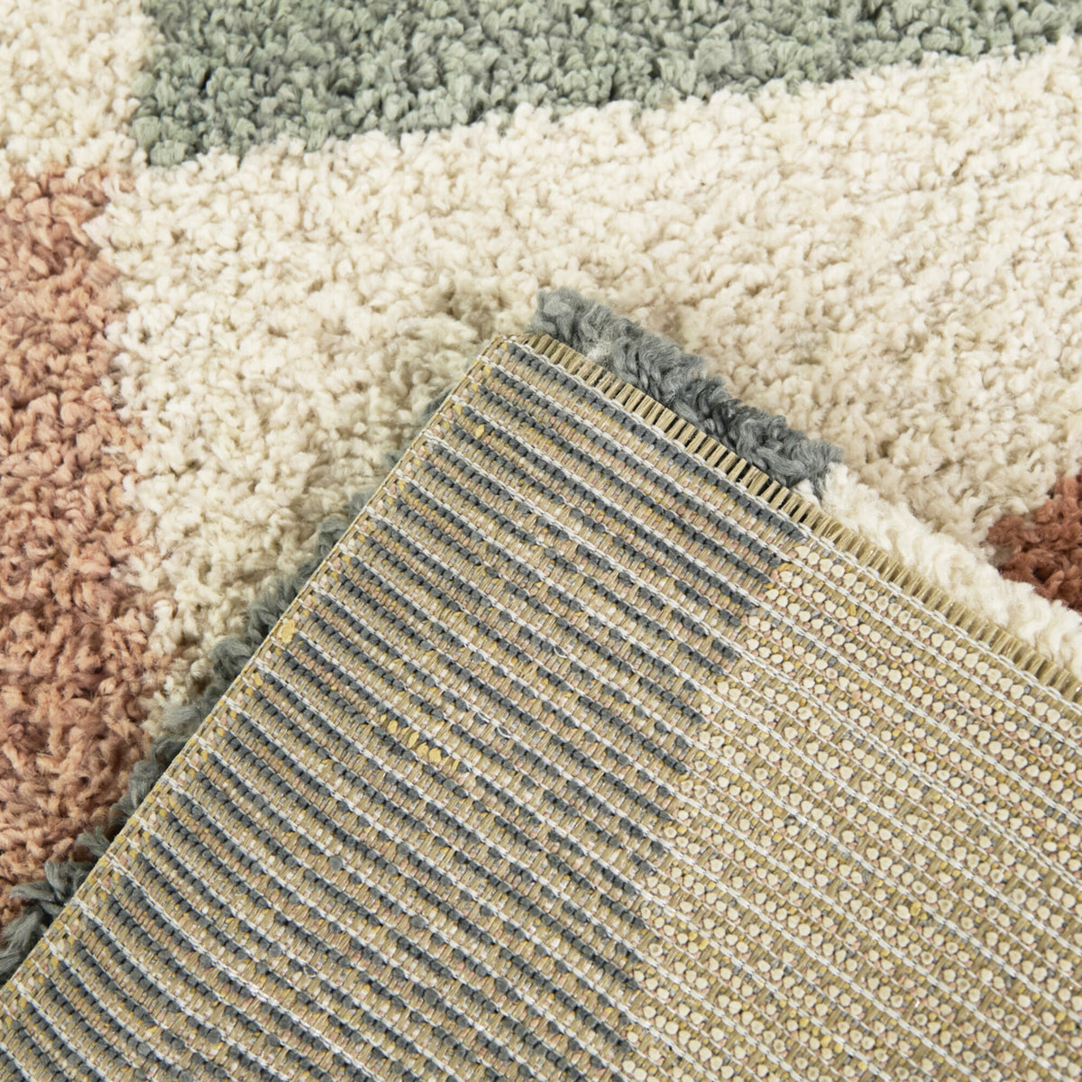 Smithson Geometric Shag  Area Rug