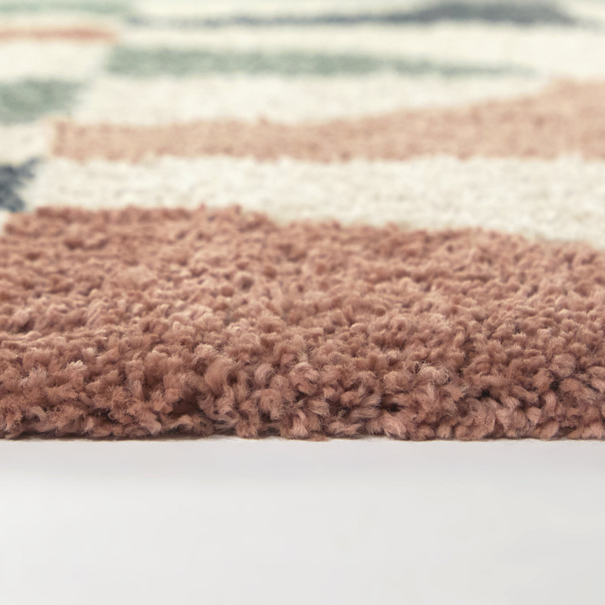 Smithson Geometric Shag  Area Rug