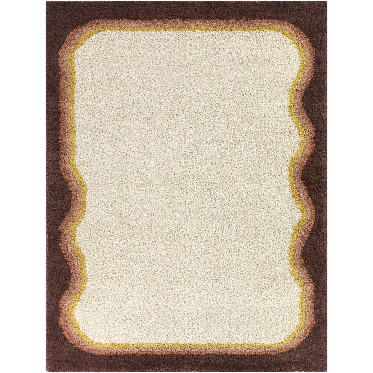 Feinman Border Shag  Area Rug