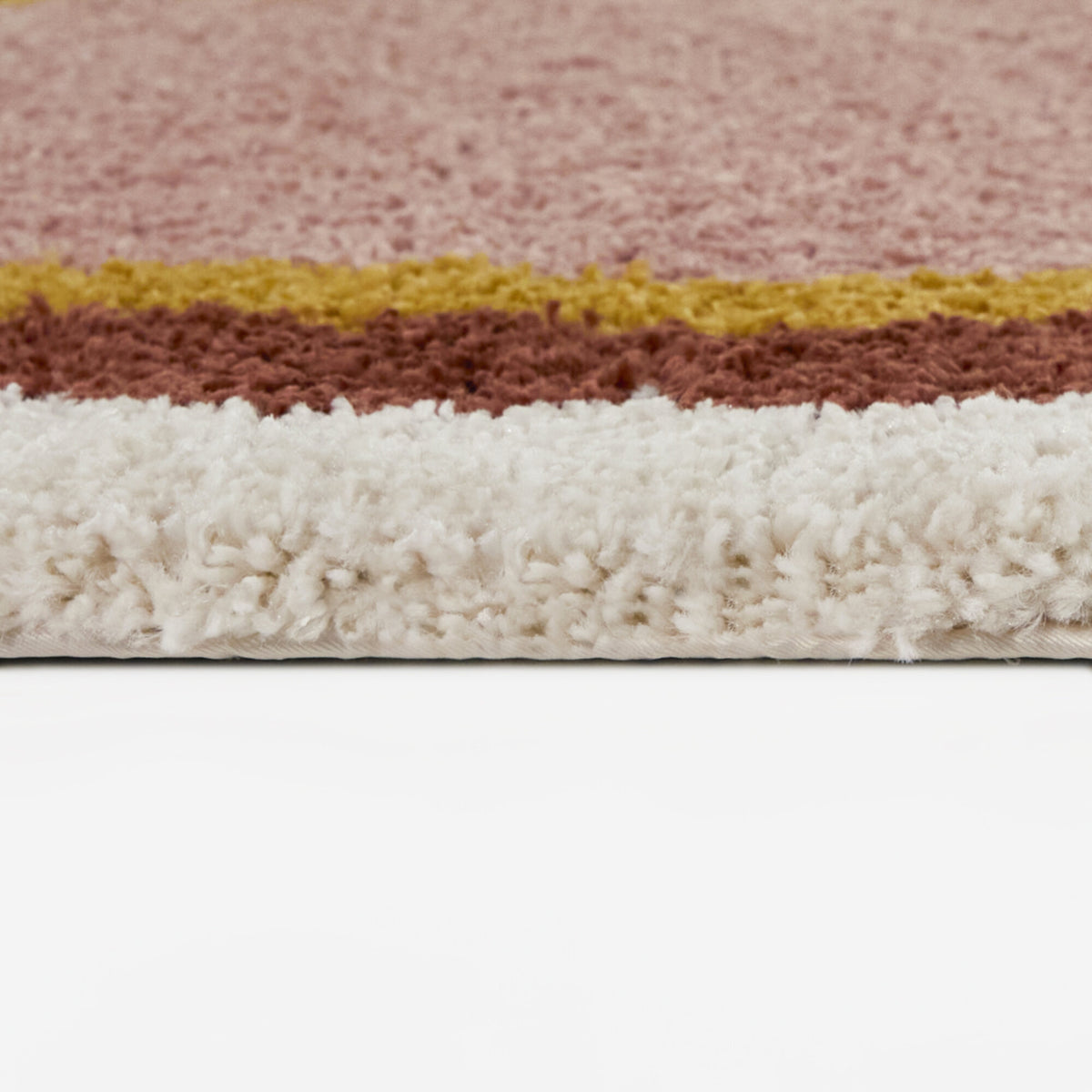 Marigold Scallop Border Area Rug