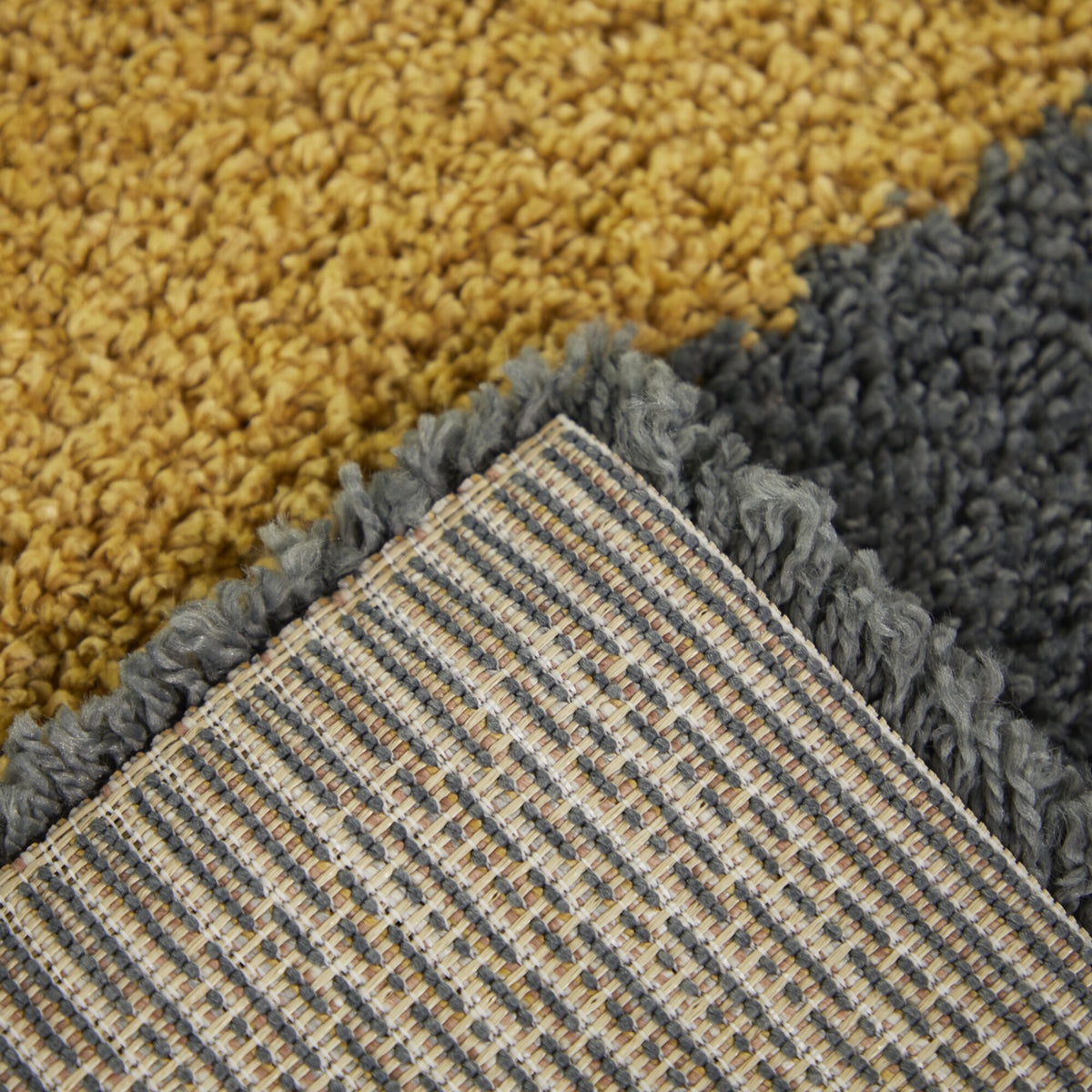 Jordan Modern Geometric Shag Area Rug