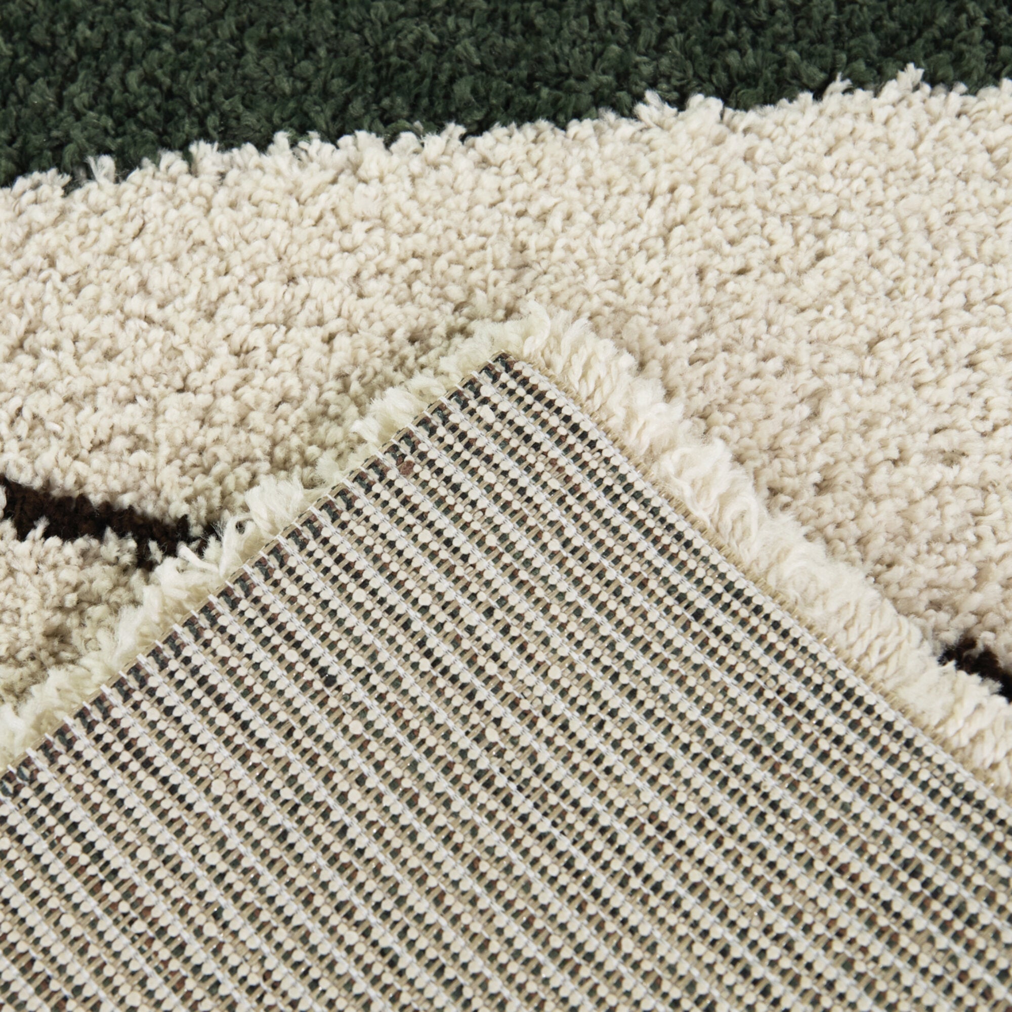 Levine Geometric Shag Area Rug - Balta Rugs