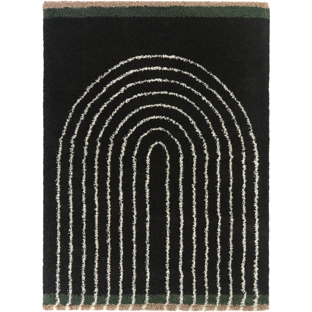 Oaklynn Contemporary Shag Area Rug