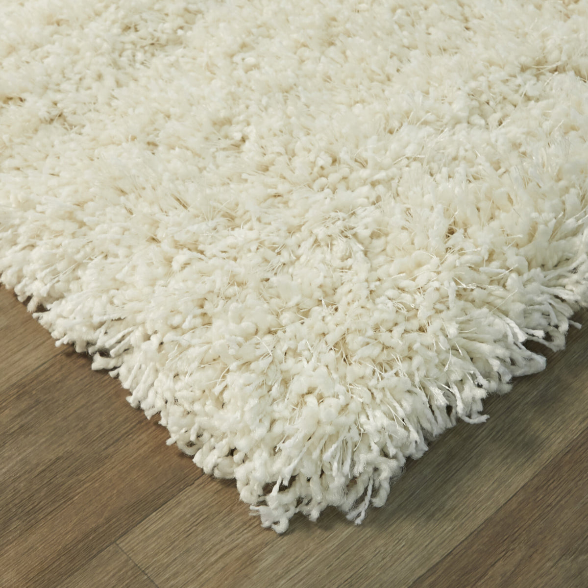 Trevail Solid Shag Area Rug