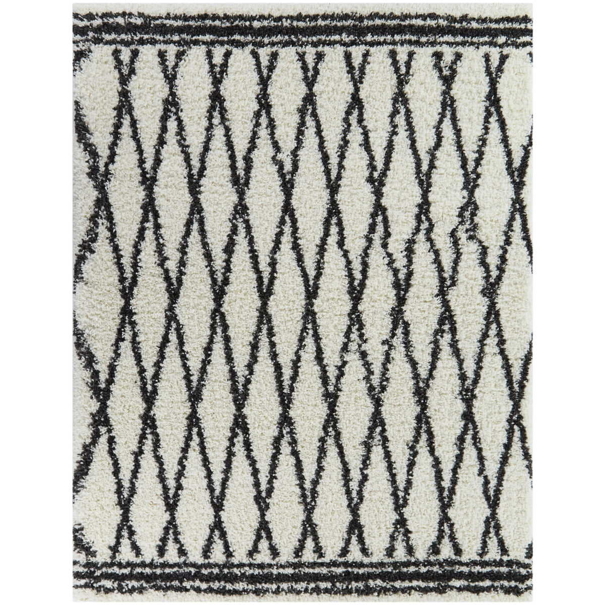 Ivan Transitional Trellis Area Rug