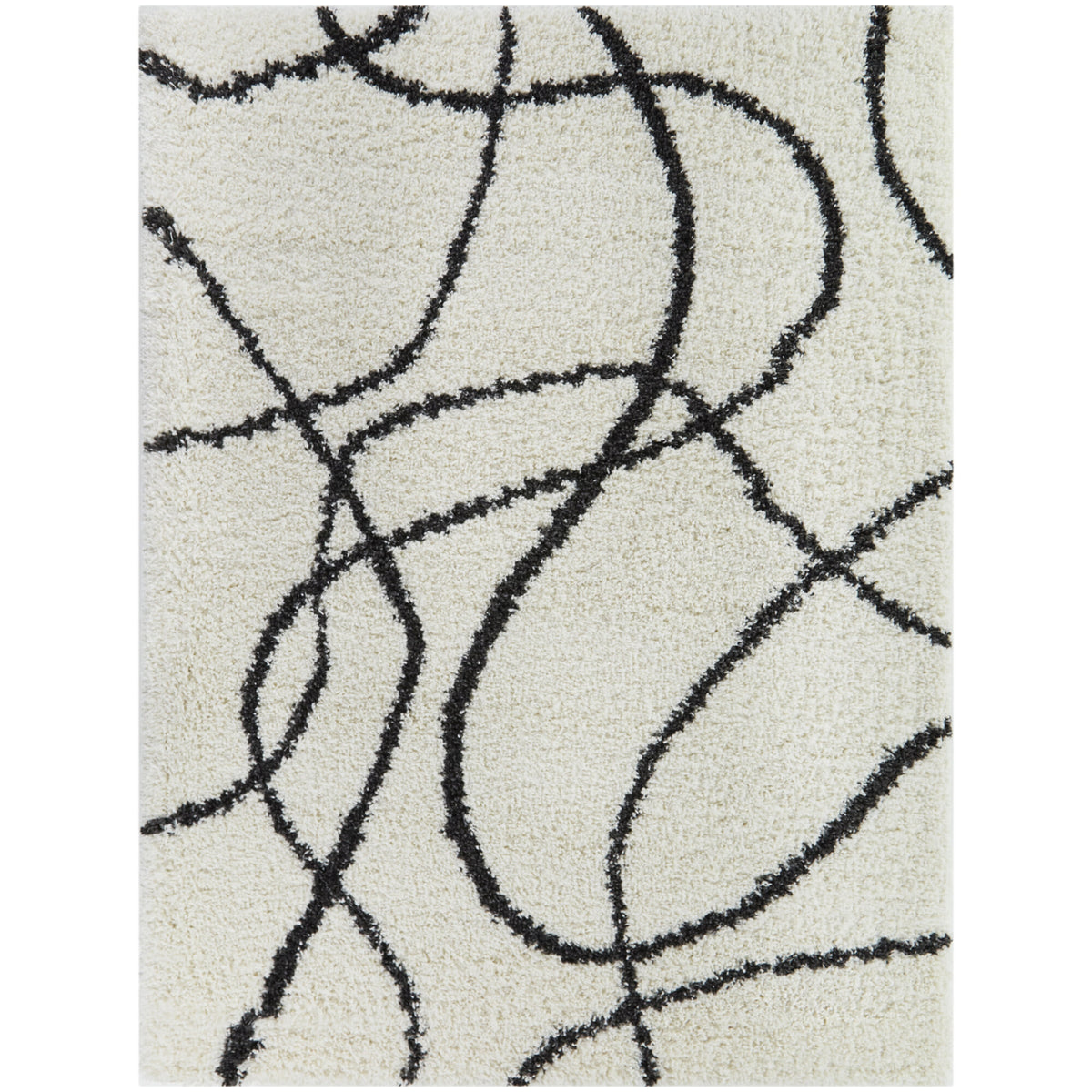 Anton Abstract Striped Area Rug