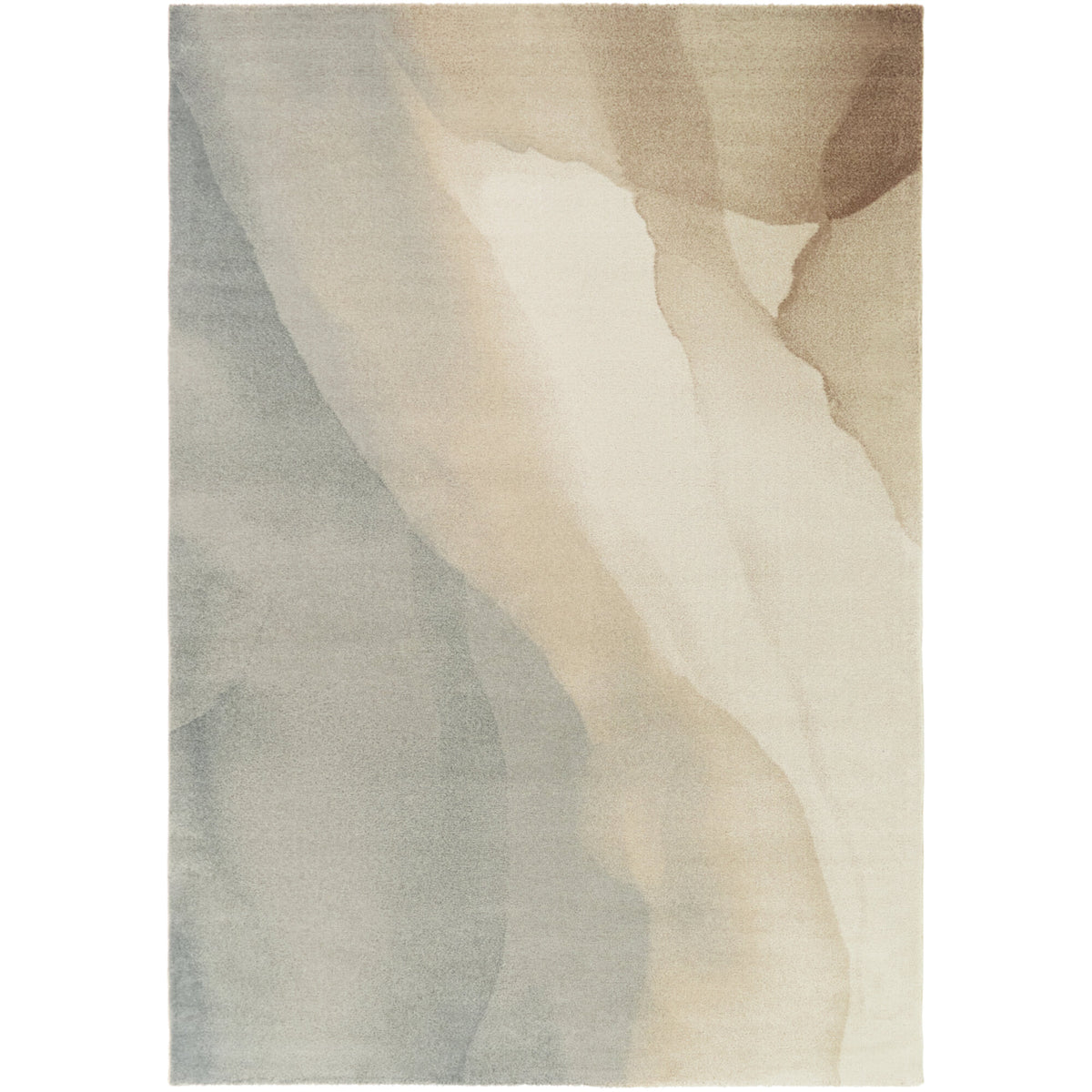 Yesim Watercolor Abstract Area Rug
