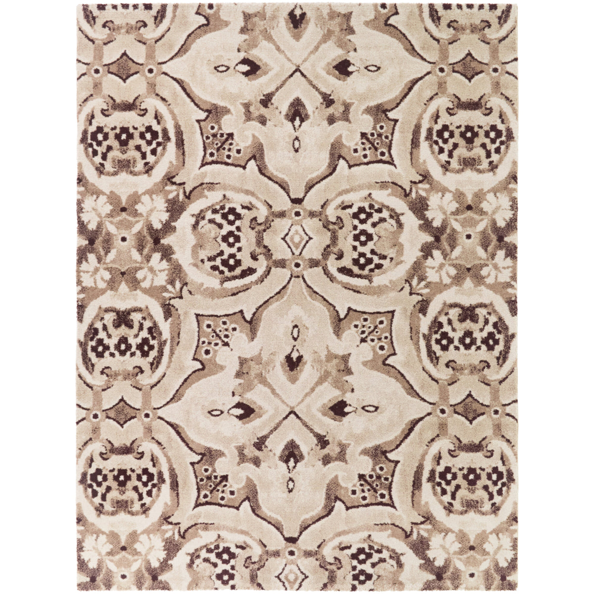 Arcas Botanical Medallion Area Rug