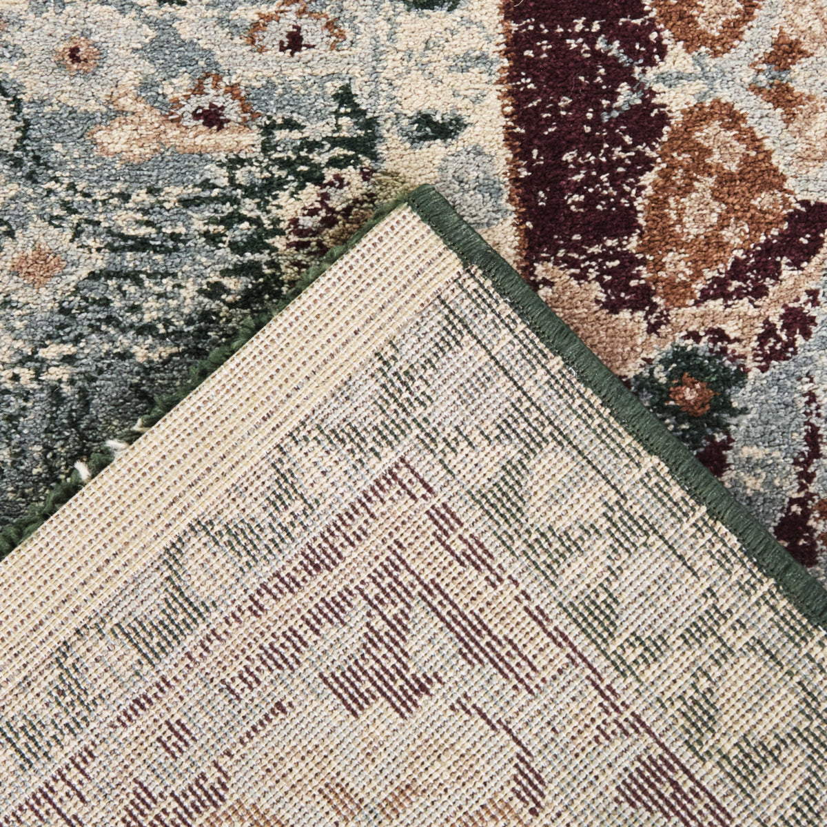 Karlovich Traditional Border Area Rug