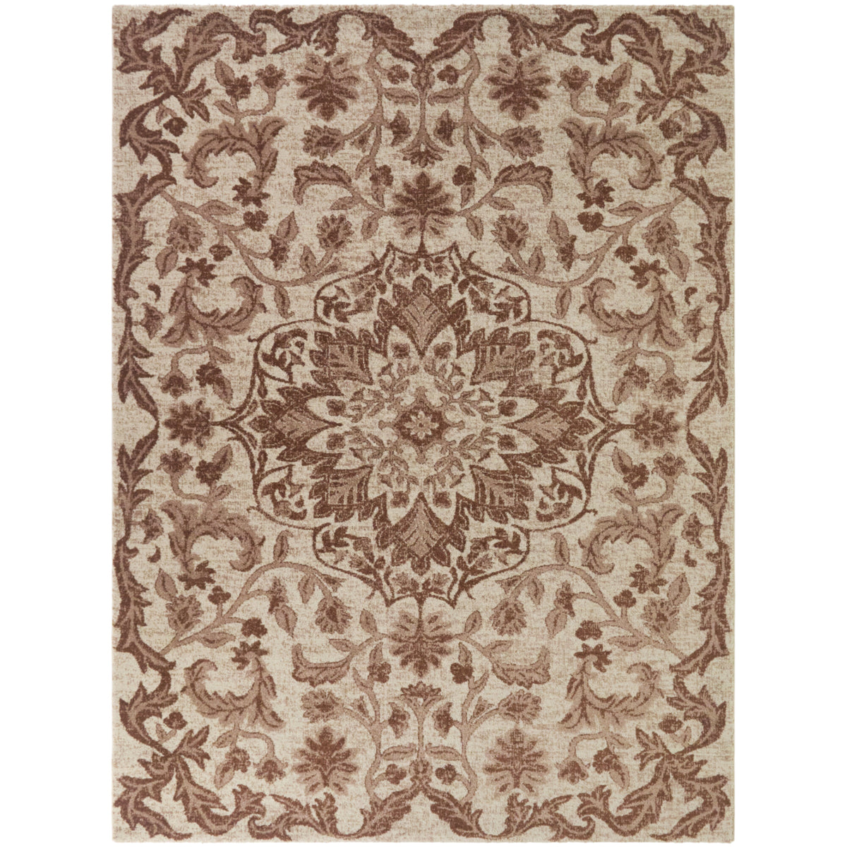 Charlier Traditional Medallion Area Rug