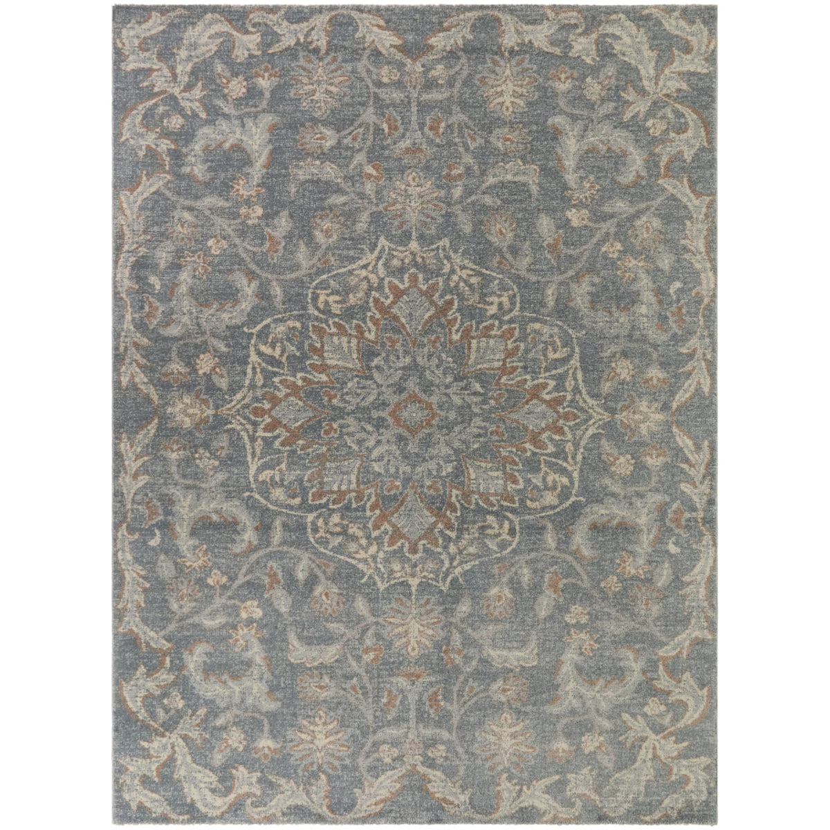 Charlier Traditional Medallion Area Rug