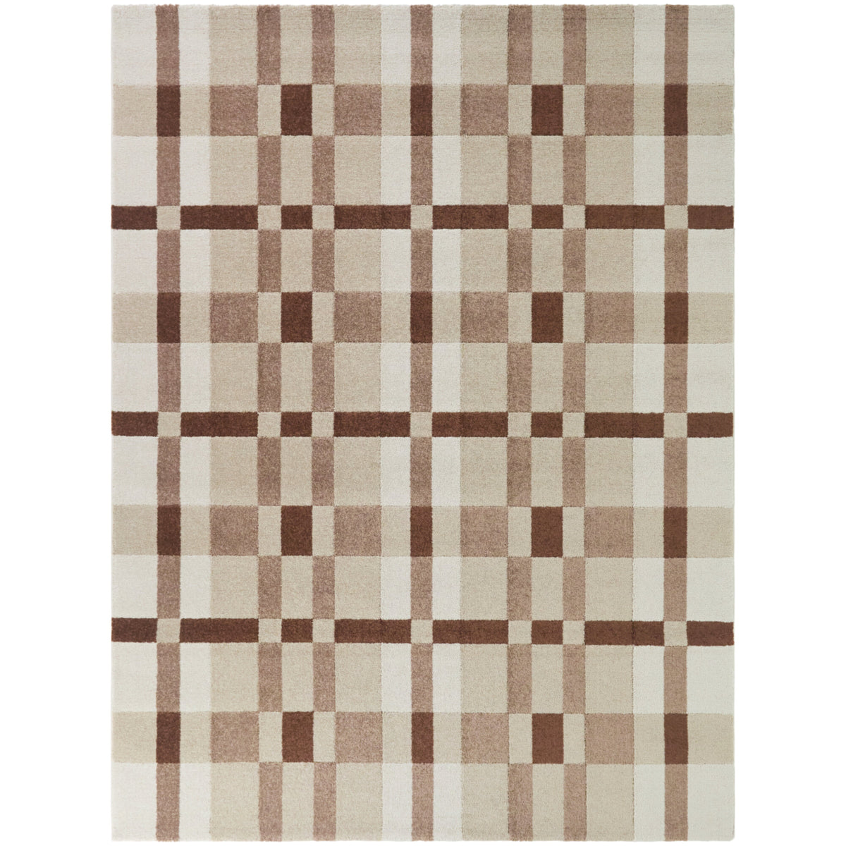 Crowell Plaid Grid Area Rug