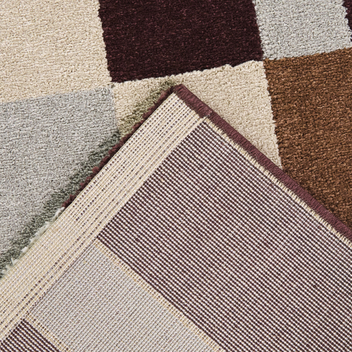 Damiaens Scandi Grid Area Rug