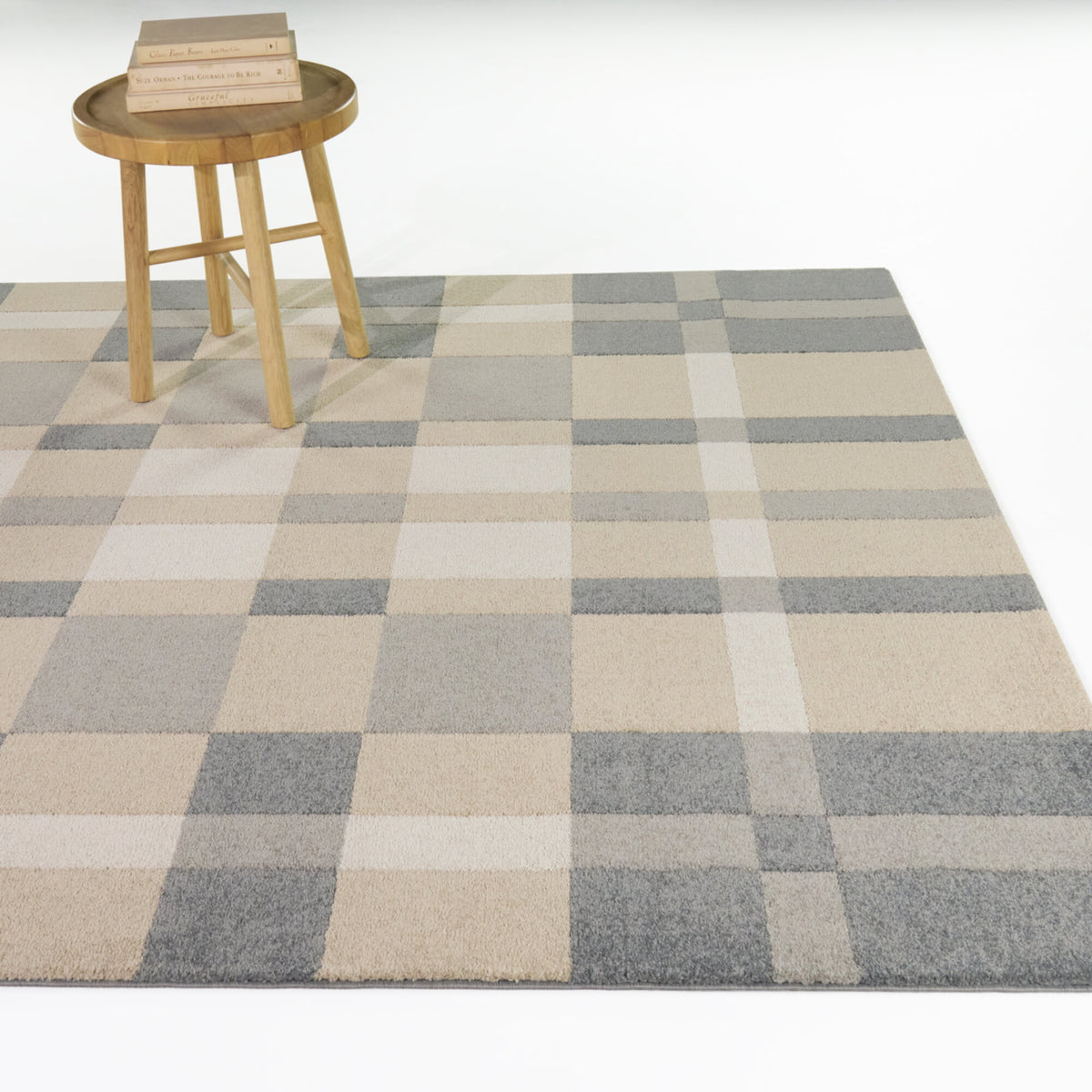 Damiaens Scandi Grid Area Rug