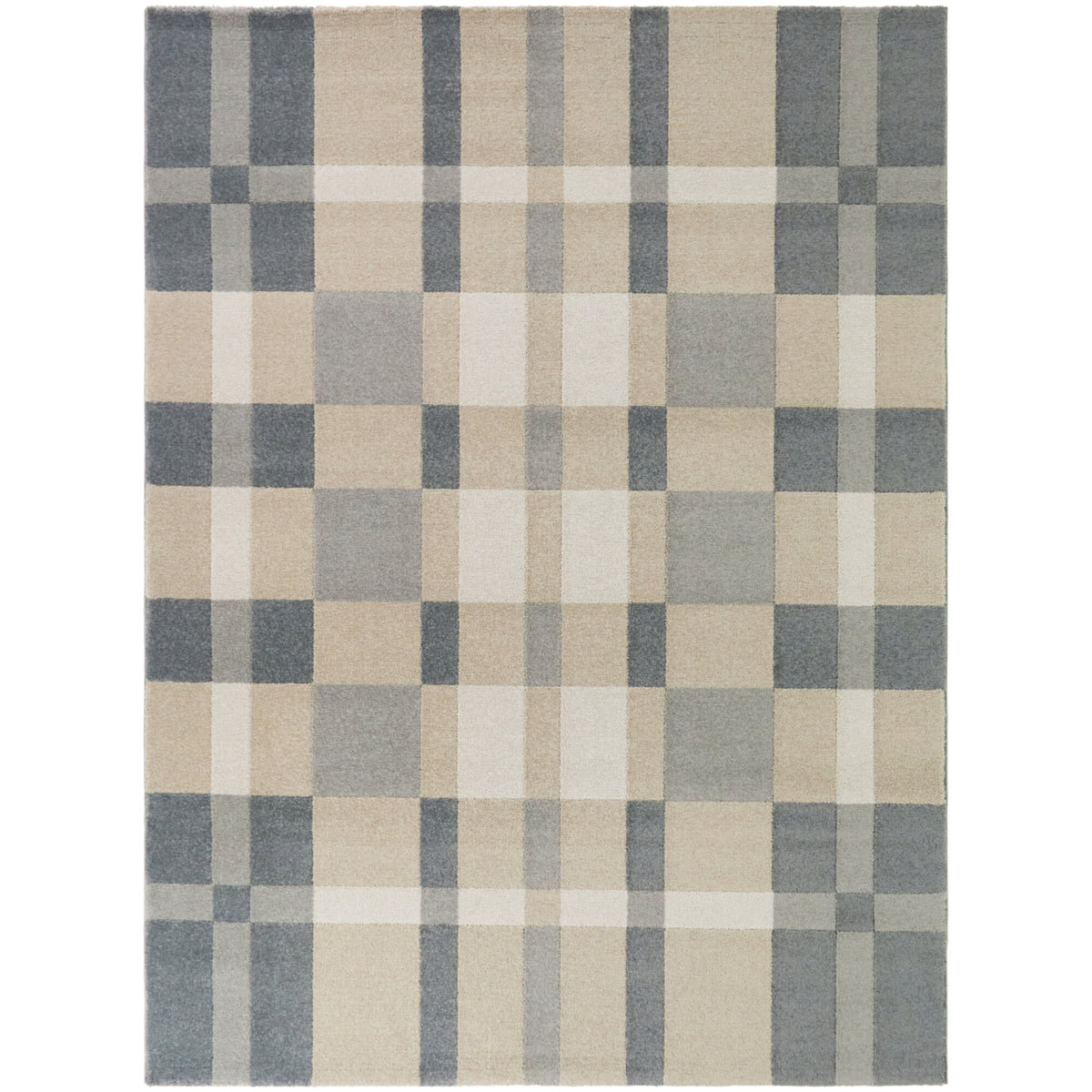 Damiaens Scandi Grid Area Rug