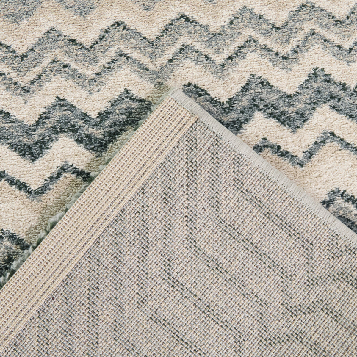 Sabin Chevron Boho Area Rug