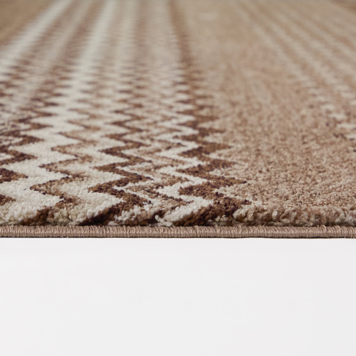 Sabin Chevron Boho Area Rug