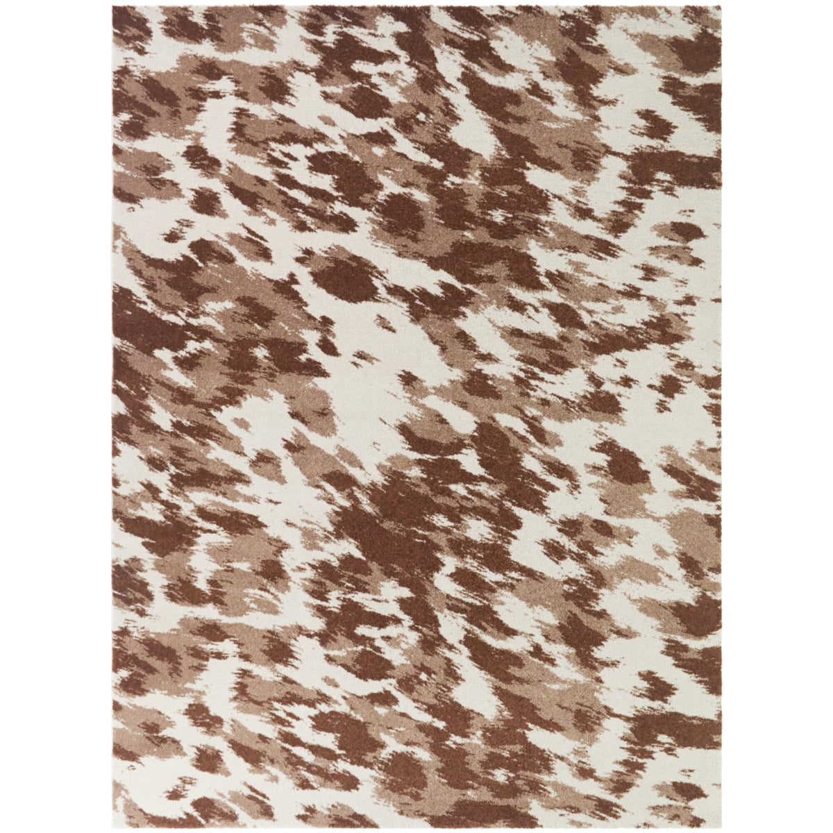 Sanchez Cow Print Area Rug