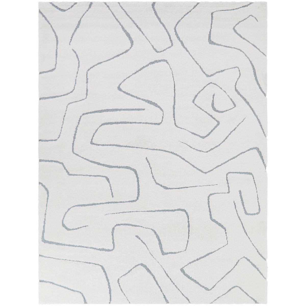 Tanya Abstract Squiggles Area Rug