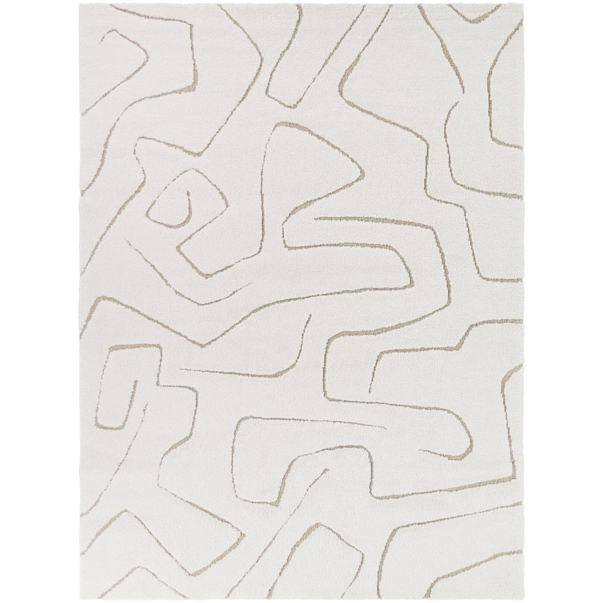 Tanya Abstract Squiggles Area Rug