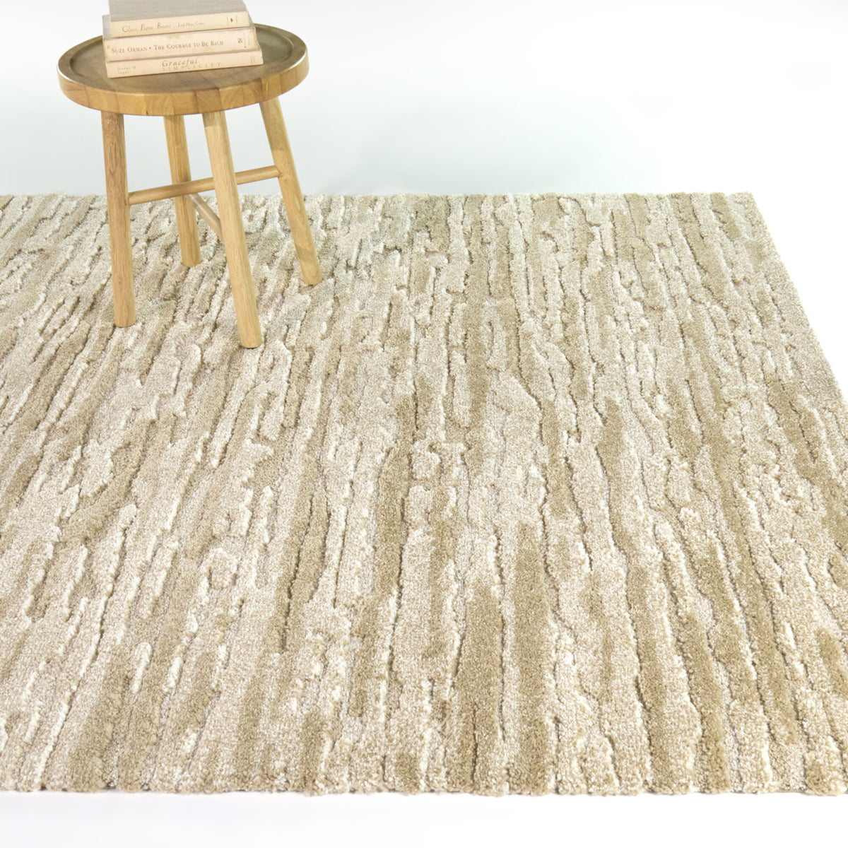 Andreas Abstract Camo Area Rug