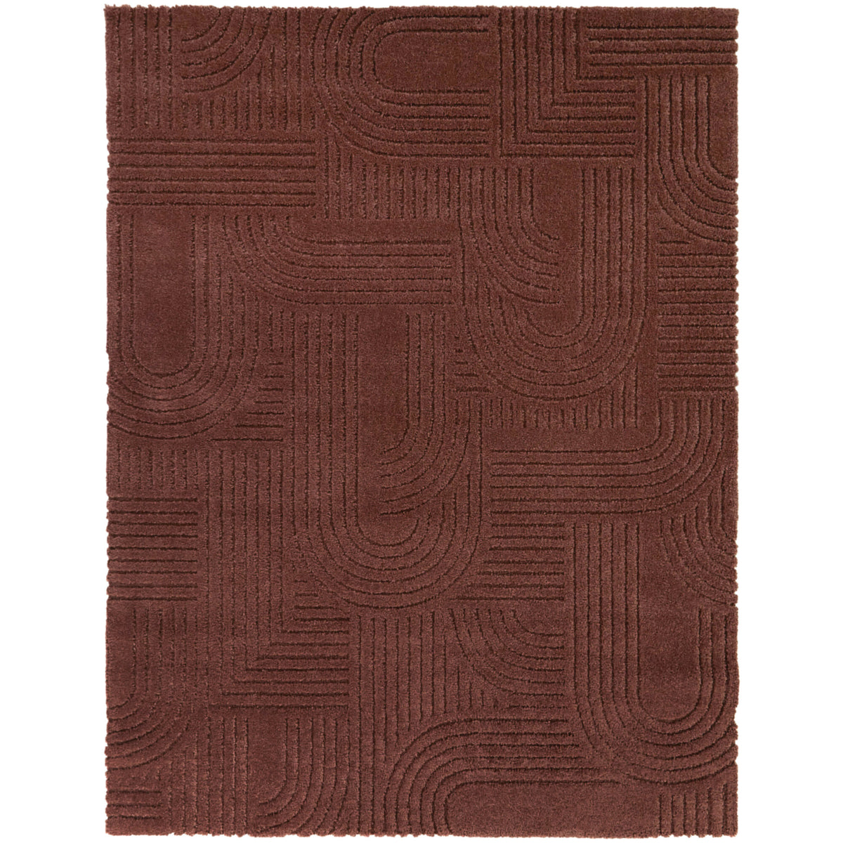 Hazen Modern Striped Area Rug