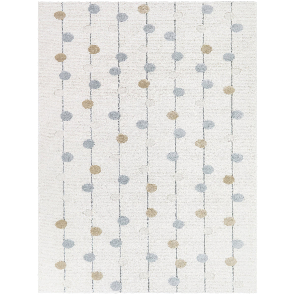 Stryer Kids Dots & Stripes Area Rug