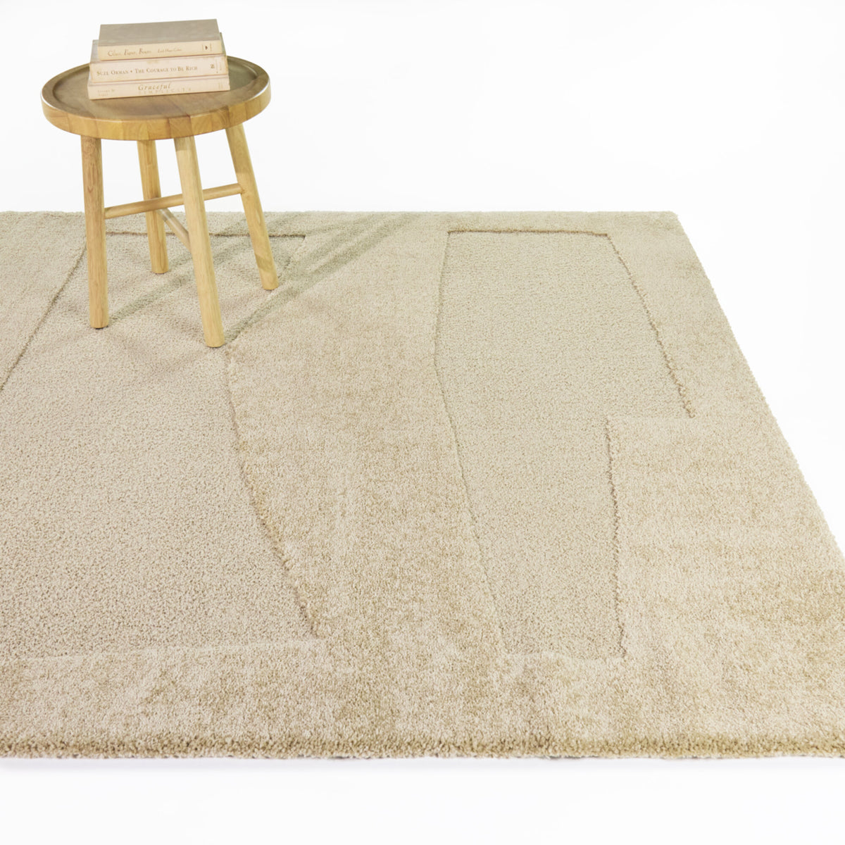 Rebek Abstract Color Block Area Rug