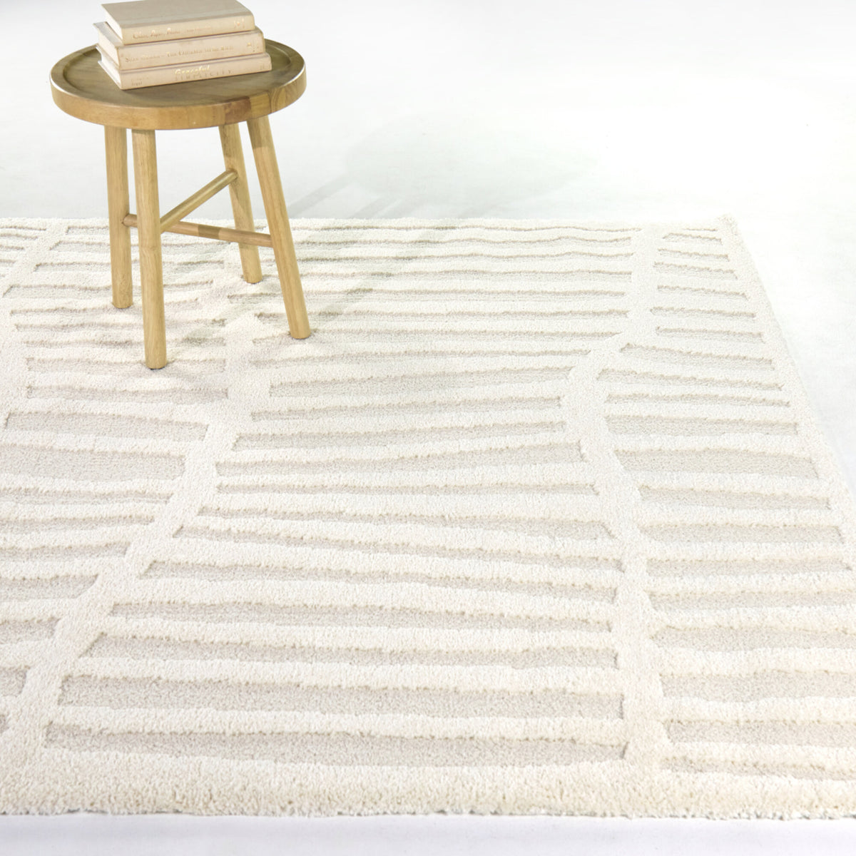 Calliope Modern Textured  Area Rug