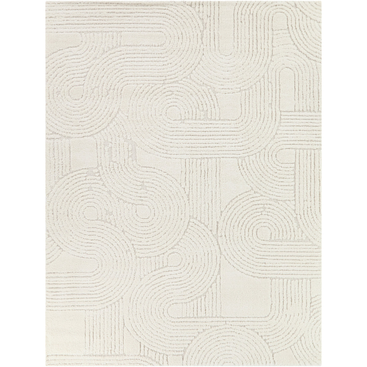 Odessa Striped Textured  Area Rug