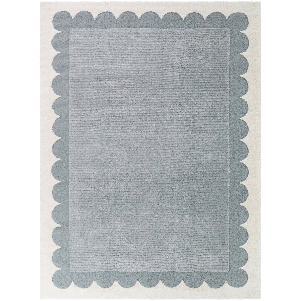 Shelford Kids Scallop Border Area Rug