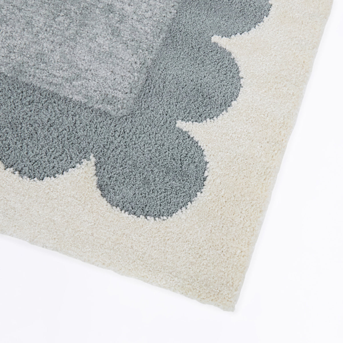 Shelford Kids Scallop Border Area Rug