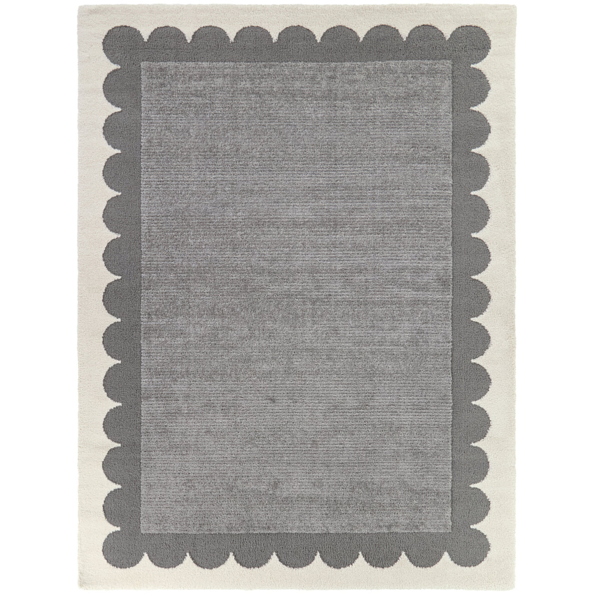 Shelford Modern Border  Area Rug