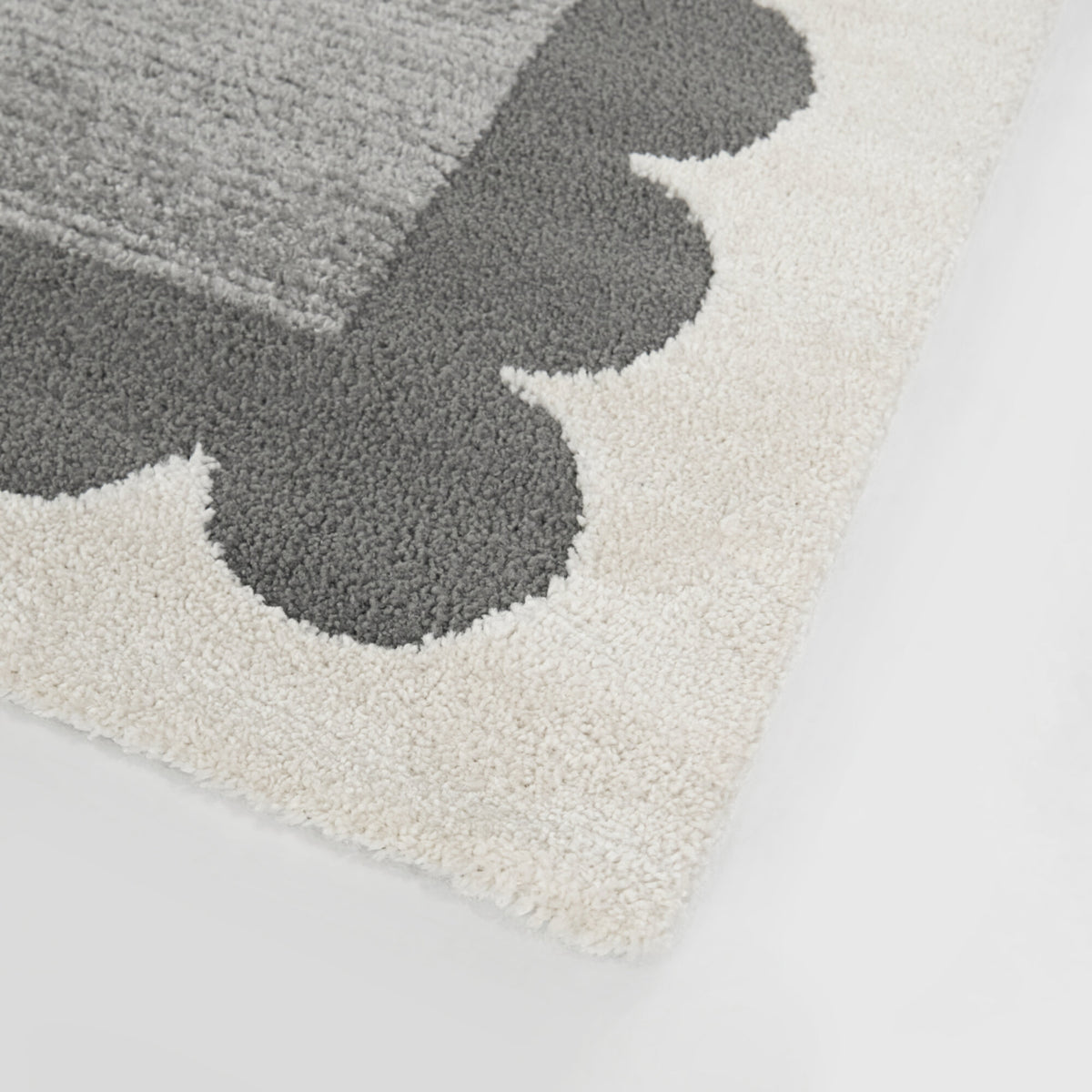 Shelford Modern Border  Area Rug