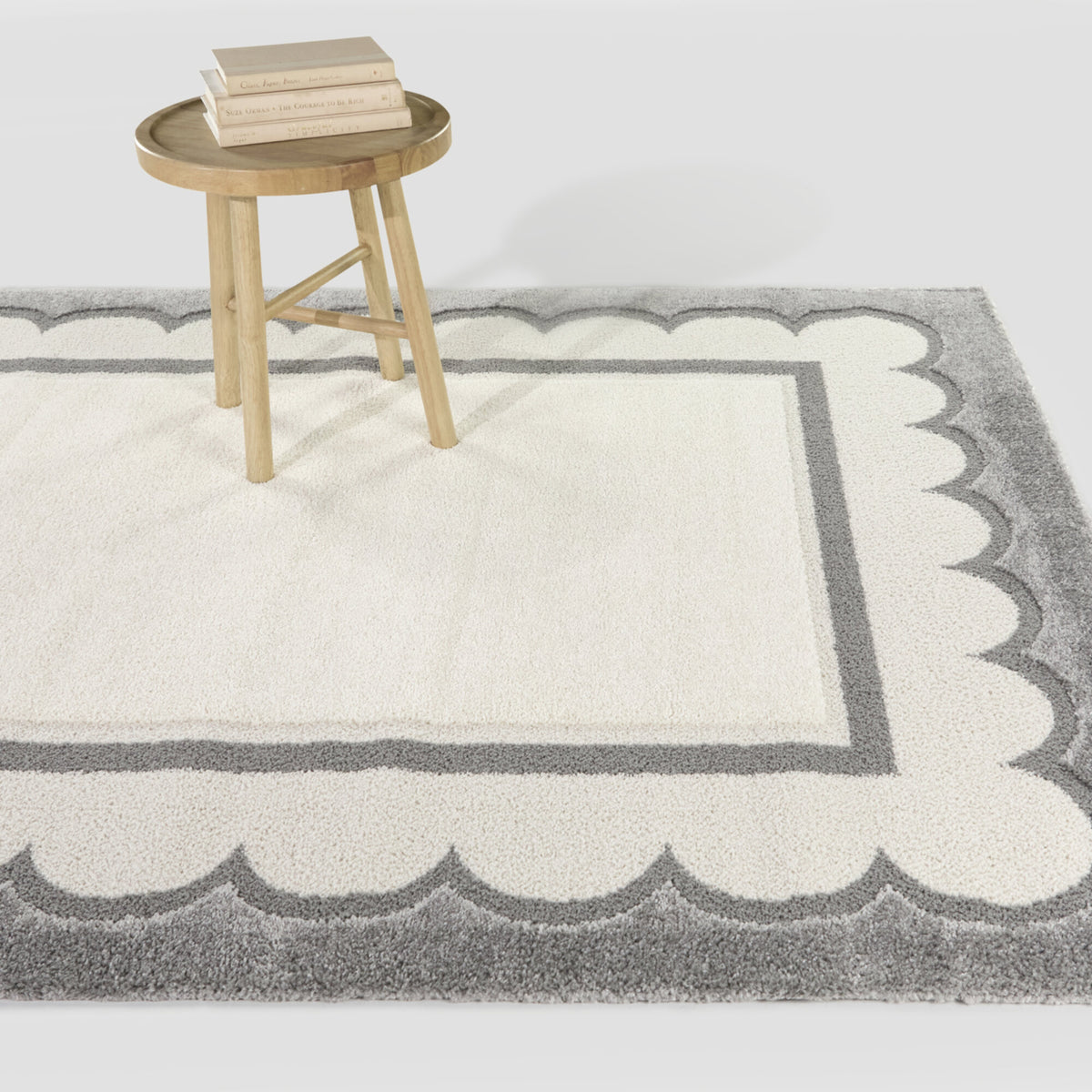 Wendell Modern Border  Area Rug