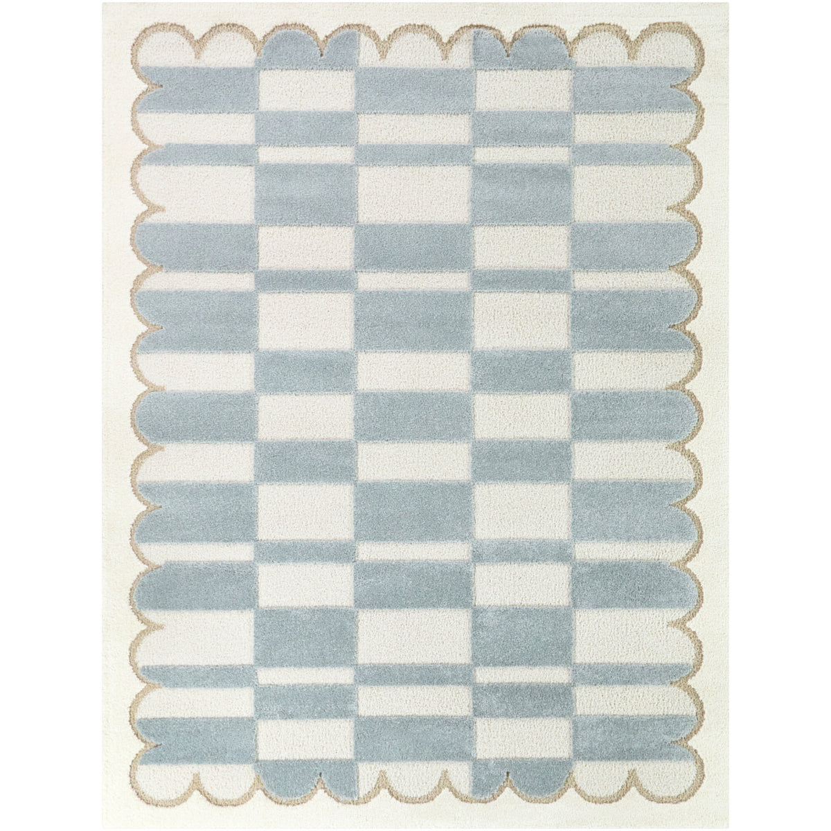 Sylvester Checkered Color Block Area Rug