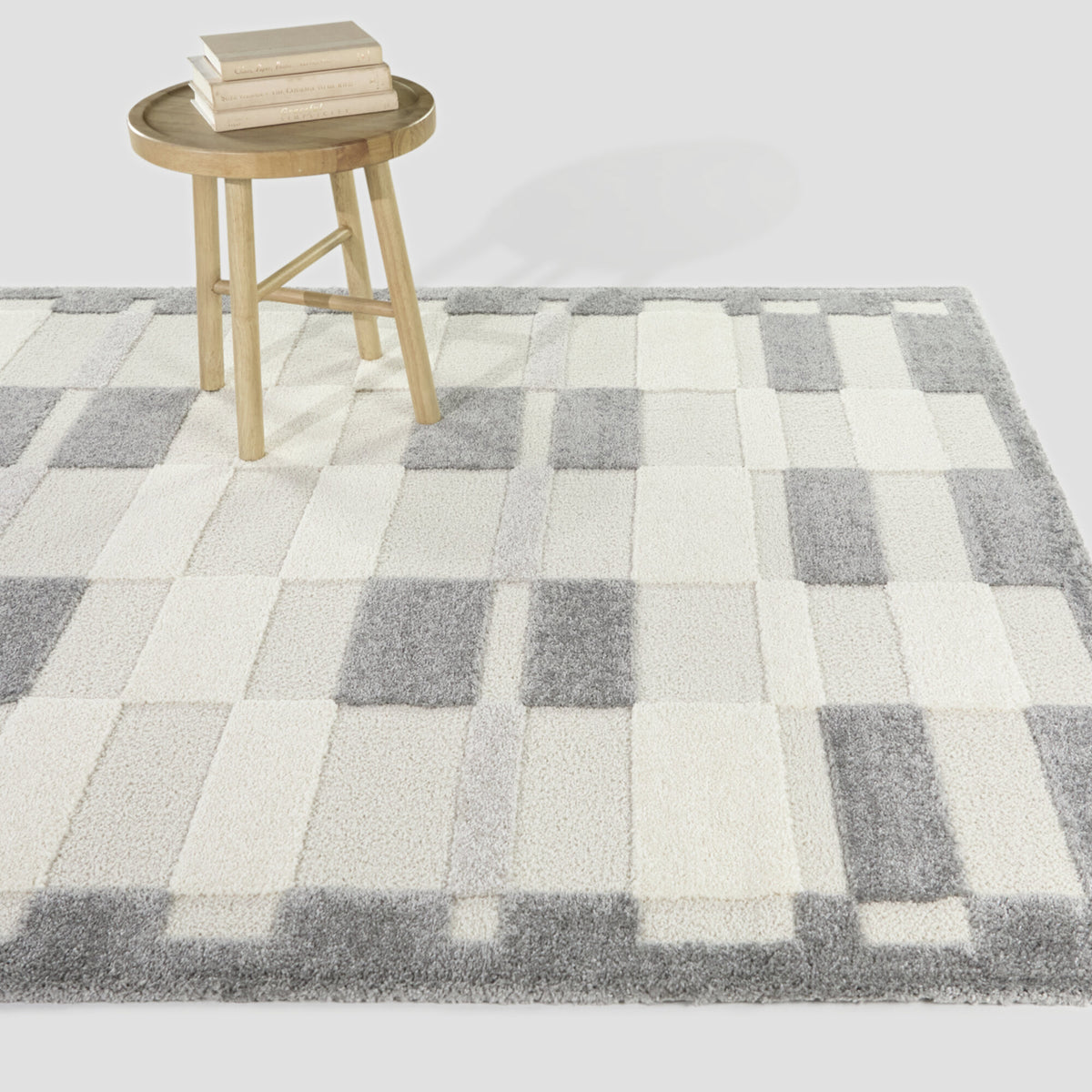 Bernadette Modern Checkered  Area Rug