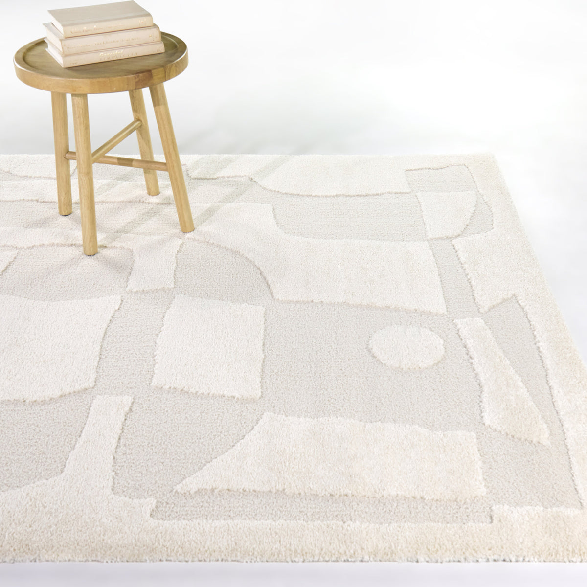 Isidore Abstract Textured  Area Rug