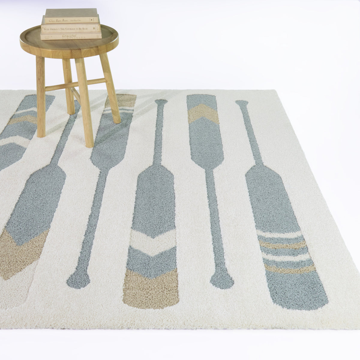 Riviera Kids Coastal Paddle Area Rug
