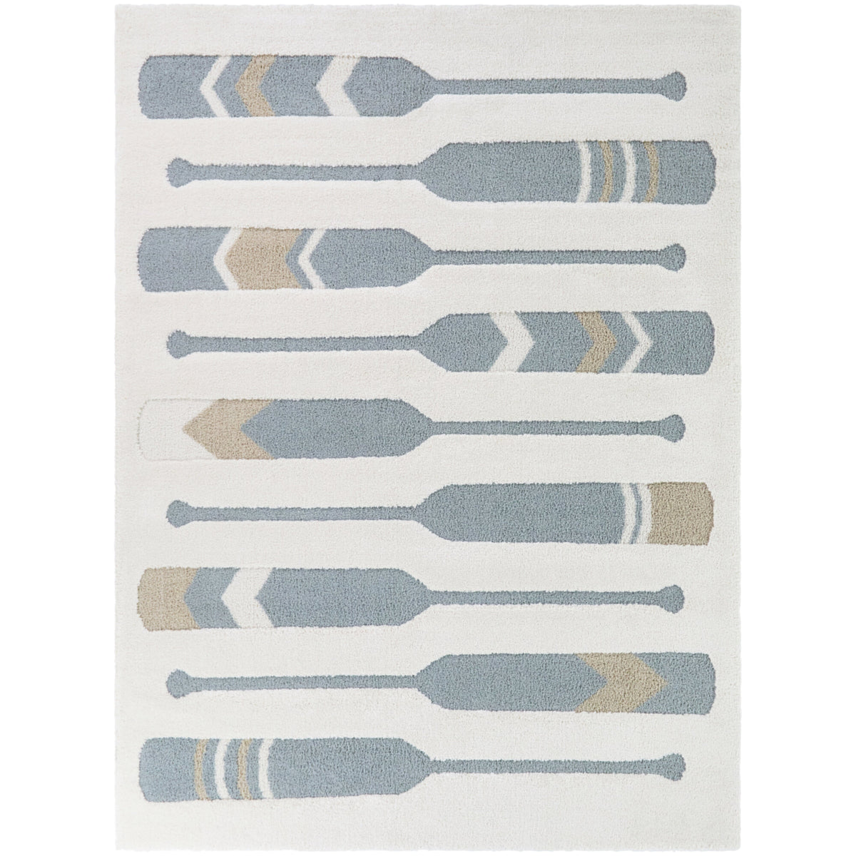 Riviera Kids Coastal Paddle Area Rug