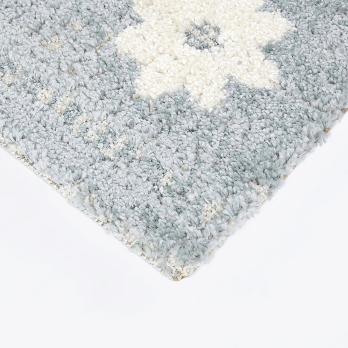 Plumier Kids Textured Floral Area Rug
